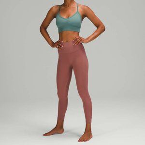 Lululemon Align High Rise Pant with Pockets 25" Size 6 NWT Spiced Chai